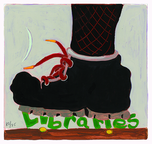 Boot stomping on word libraries as green shoots
